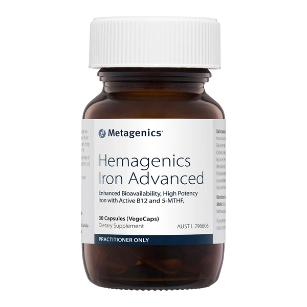 Hemagenics Iron Advanced - Metagenics