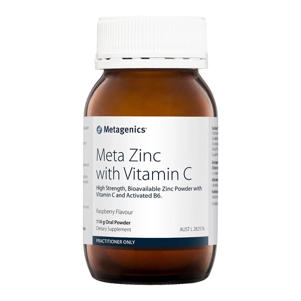 Meta Zinc Vitamin C Raspberry- Metagenics(114g)   