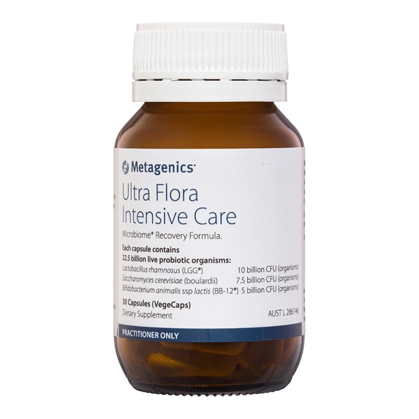 Ultra Flora Intensive Care - Metagenics (30 Capsules)   